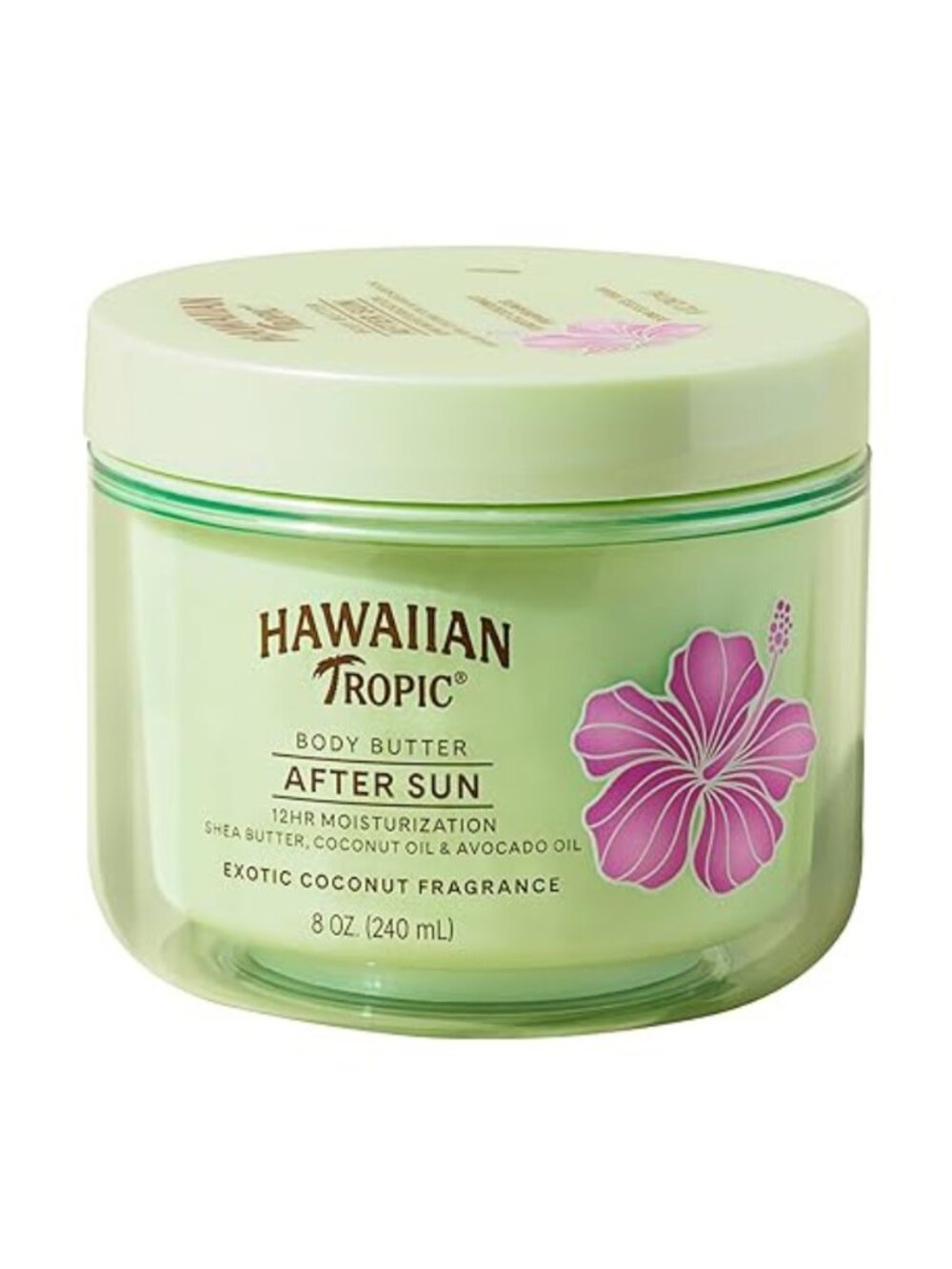 Hawaiian Tropic After Sun Body Butter Coconut Oil 8oz Moisturizer